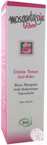 Mosqueta's Rose Crème Tonus Anti-Rides Rose Musquée Bio 50ml