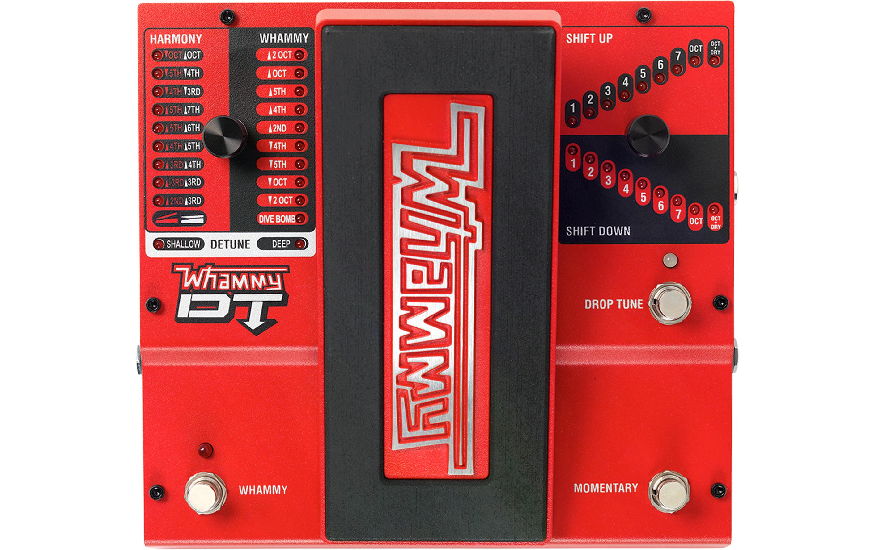 Pedal Whammy DT<br>Pitch-Shift-Pedal mit tiefer und hoher Stimmung