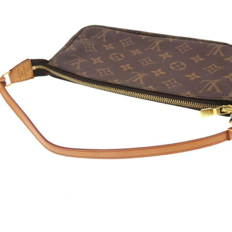 Louis Vuitton Vintage Louis Vuitton Pochette Accessoires Brown