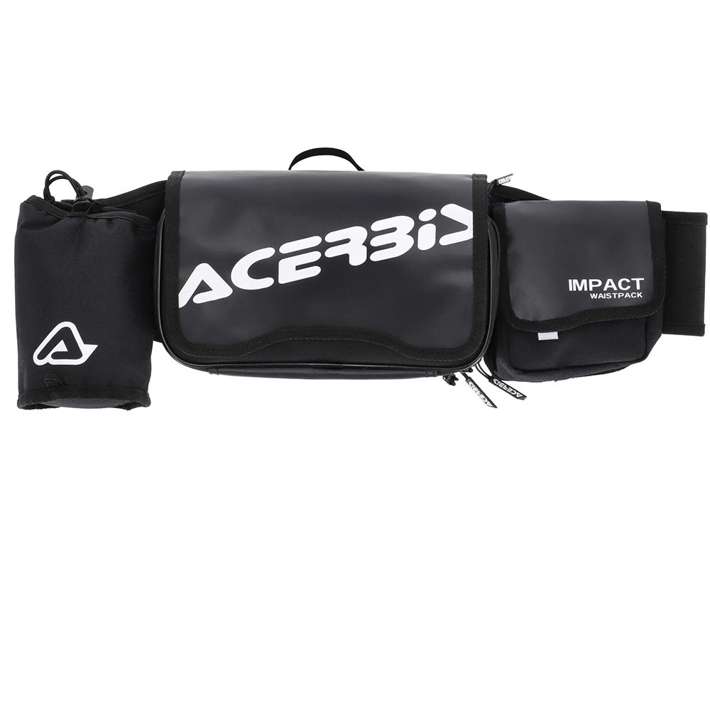 Acerbis - Sacoche banane Impact Logo Noir / Blanc