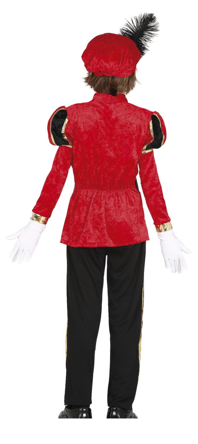 Pietenpak Kind Rood/Goud