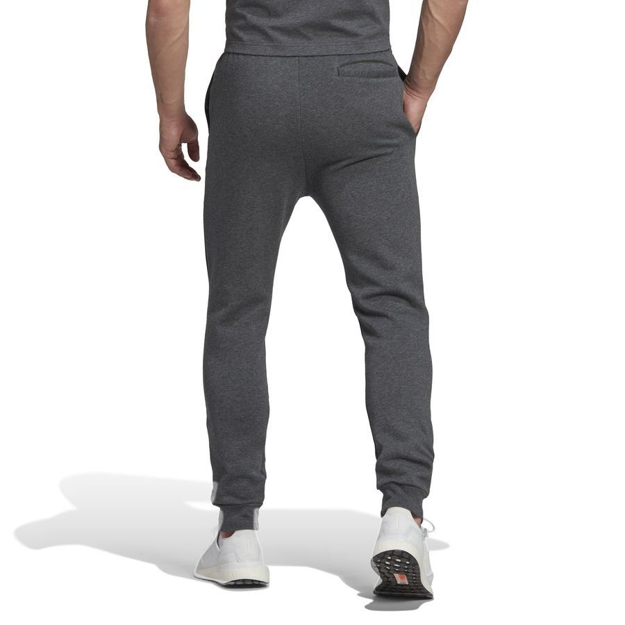 adidas Bas de Survêtement Essentials Fleece - Gris/Noir