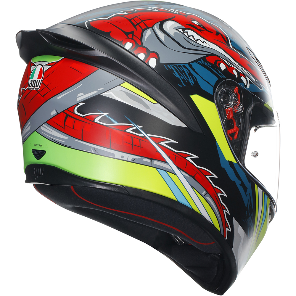 AGV - Casque K1 S Dundee Vert / Bleu / Rouge