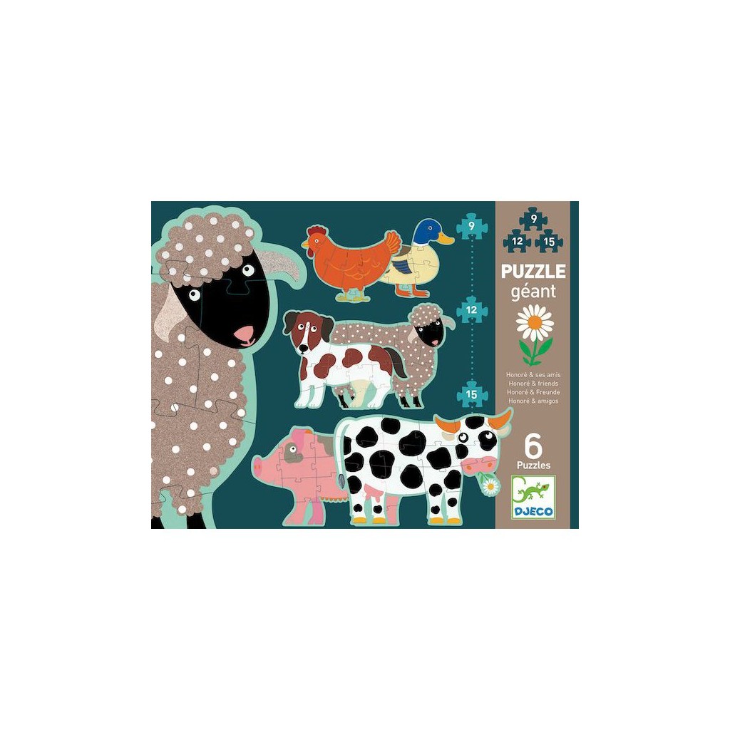 Puzzle Geant - Honoré & ses amis