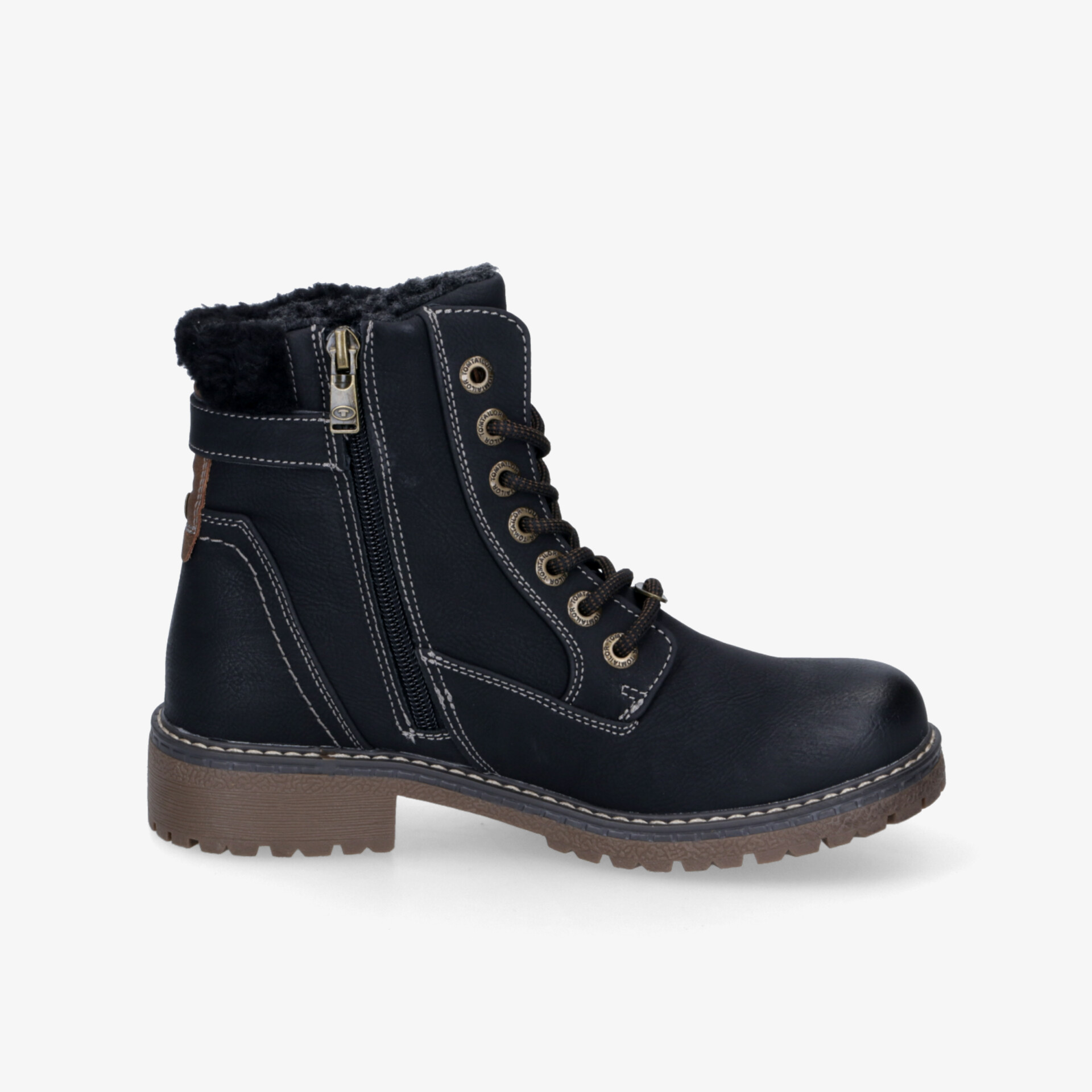 TOM TAILOR Damen Winter Boots schwarz