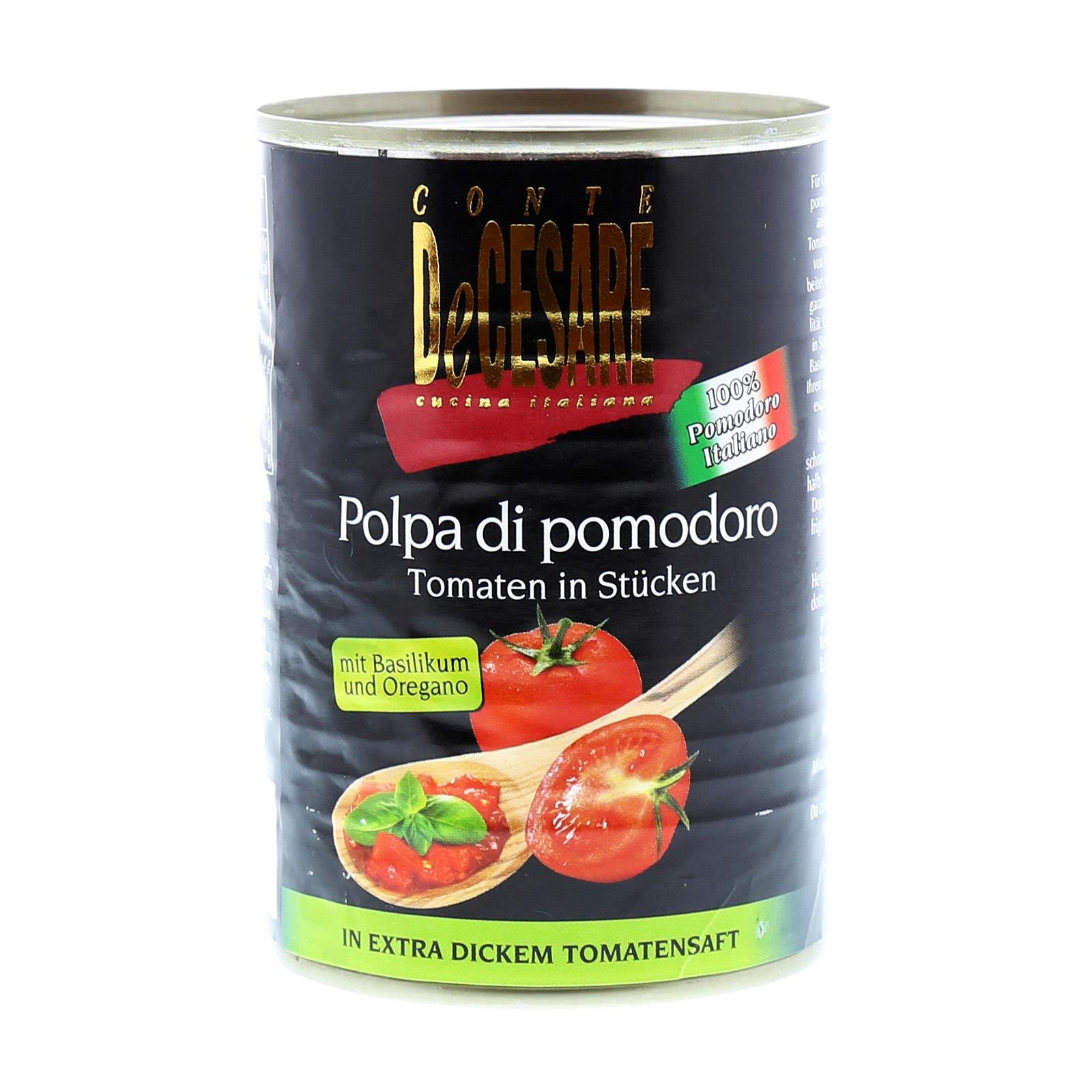 Conte DeCesare Pizza-Tomaten gewürfelt
