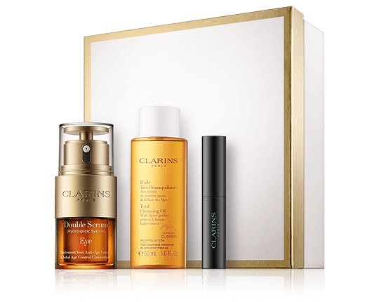 Clarins Double Serum Set mit Eye Serum 20ml-50ml-3ml