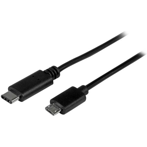 StarTech.com Câble USB-C vers Micro USB-B de 50cm, Câble de Transfert de Données, USB 2.0, USB C vers Micro-B