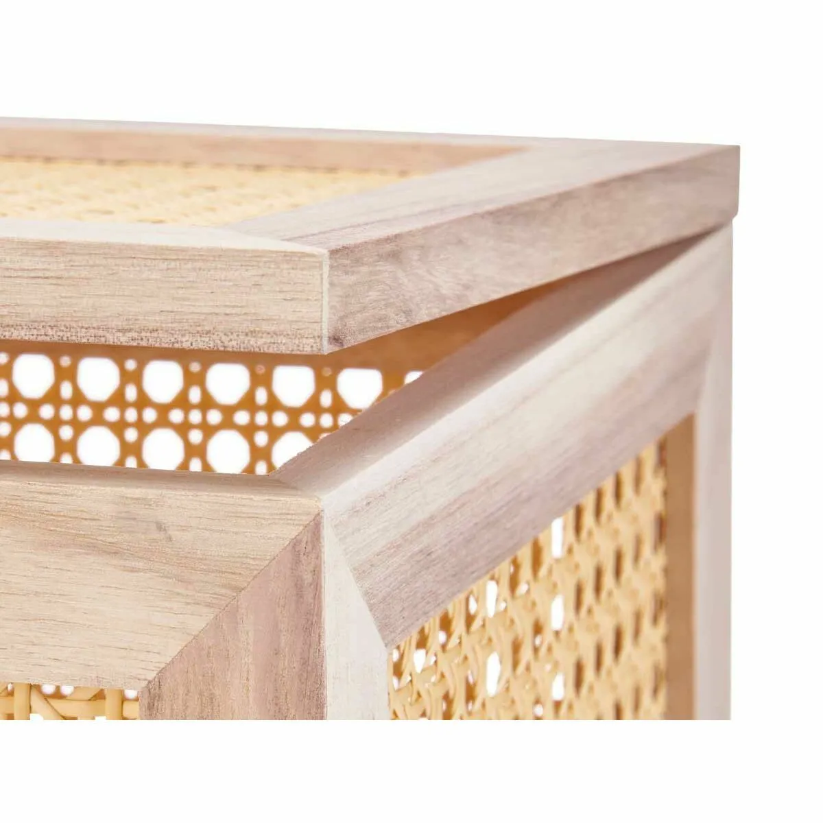 Gift Decor Lot de paniers en bois de paulownia