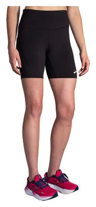 Cuissard court Brooks Source Run 8inch Noir Femme