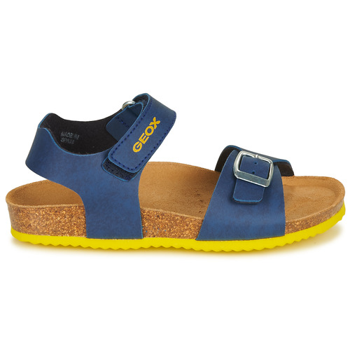 Geox - GHITA BOY - Bleu / Jaune