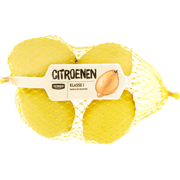 Jumbo Citroenen verpakt 4 stuks