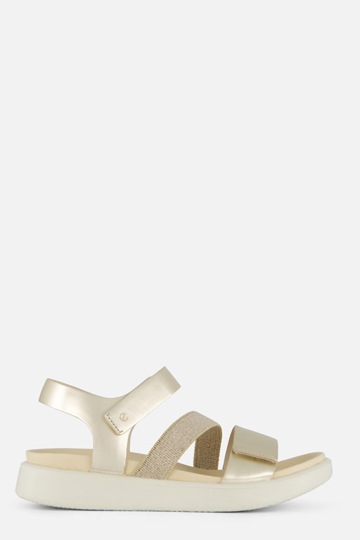 Ecco Flowt W Strap Sandalen goud Leer