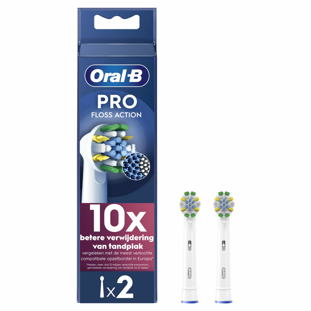 Oral-B Opzetborstels Pro Floss Action2 stuks