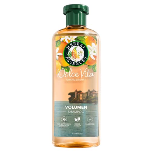 Herbal Essences Volumen Shampoo mit Orangenduft, für feines Haar