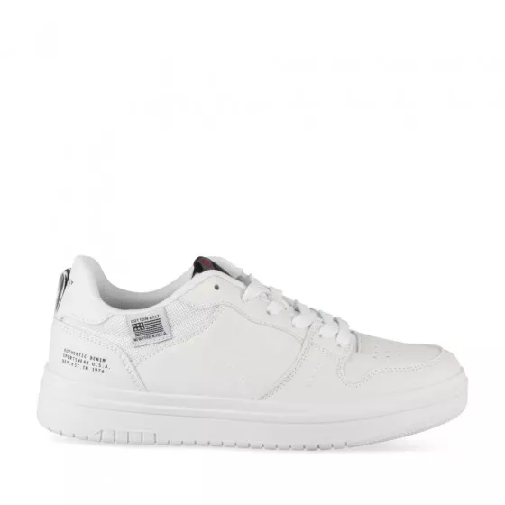 Baskets BLANC COTTON BELT