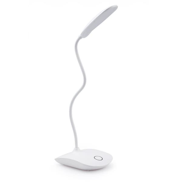 INF Bordlampe som kan roteres og dimmes, med USB (LED) - hvit