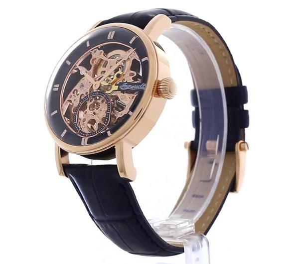 Ingersoll 1892 Mens Ingersoll Herald Automatic Blue Gold Watch