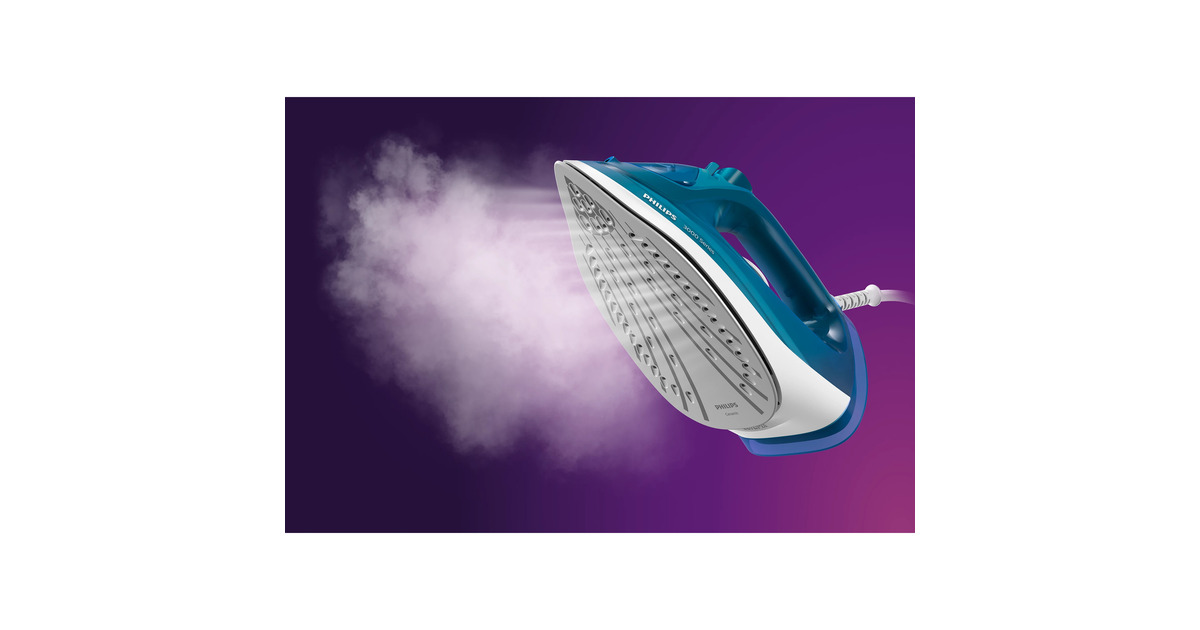 Philips3000-serie DST3040 stoomstrijkijzer  (Blauw, 2600W - 40g/min - 200 SOS - A)