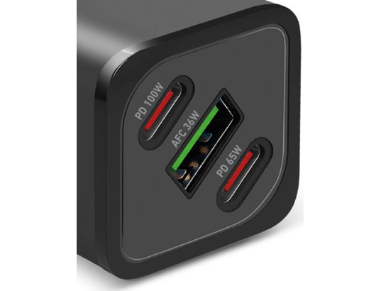 SBS - Chargeur secteur GaN 100W Power Delivery