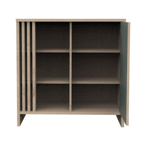 Commode 1 Porte 3 Niches TOKYO Sauge - SAUTHON