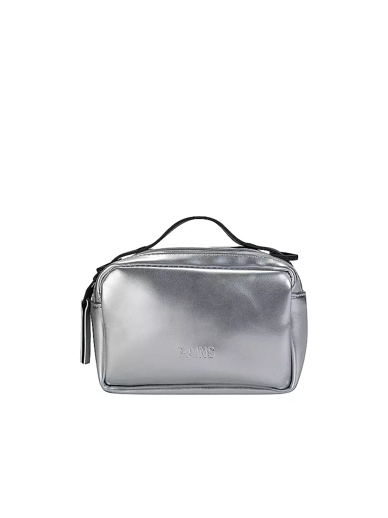 RAINS Tasche - Umhängetasche BOX BAG  MICRO W3 silber
