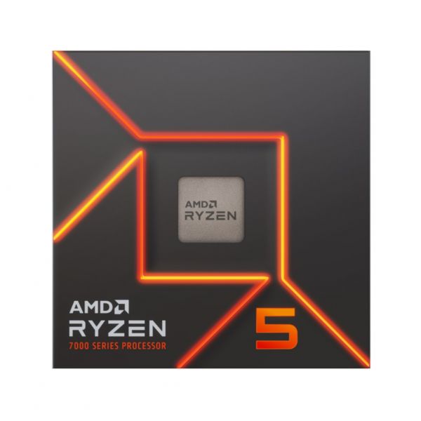 AMD Ryzen 5 7600X 6-Core 4.7GHz c/ Turbo 5.3GHz 38MB AM5 - 100-100000593WOF