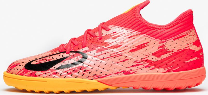 Voetbalschoenen clr turf kinderen veters red storm