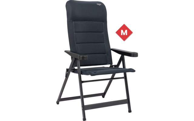 Crespo AP/237-AD Campingstuhl mit 7-fach verstellbarer Rückenlehne