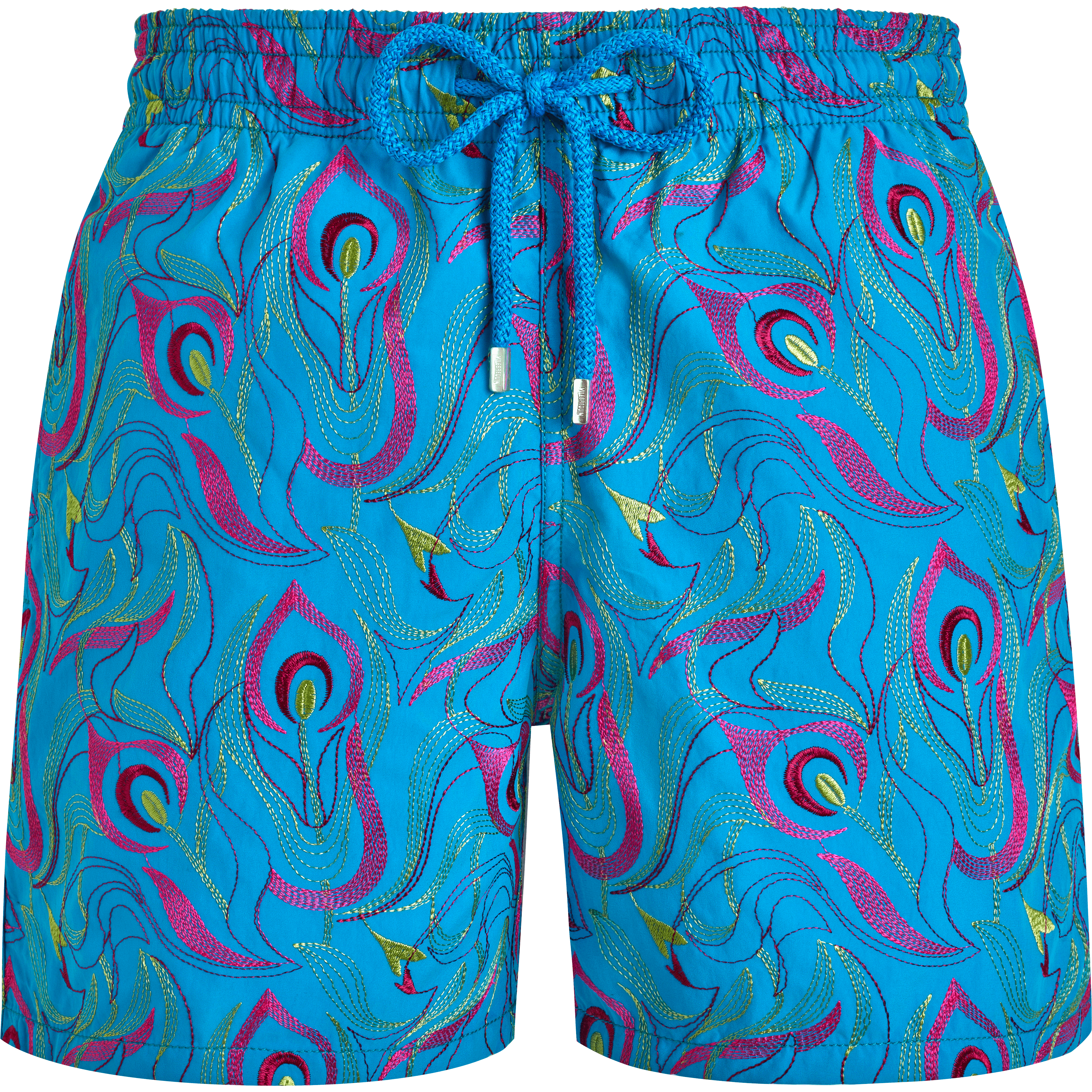 Maillot de bain homme Brodé Paon Paon - Edition Limitée | Site Vilebrequin | MISAC633