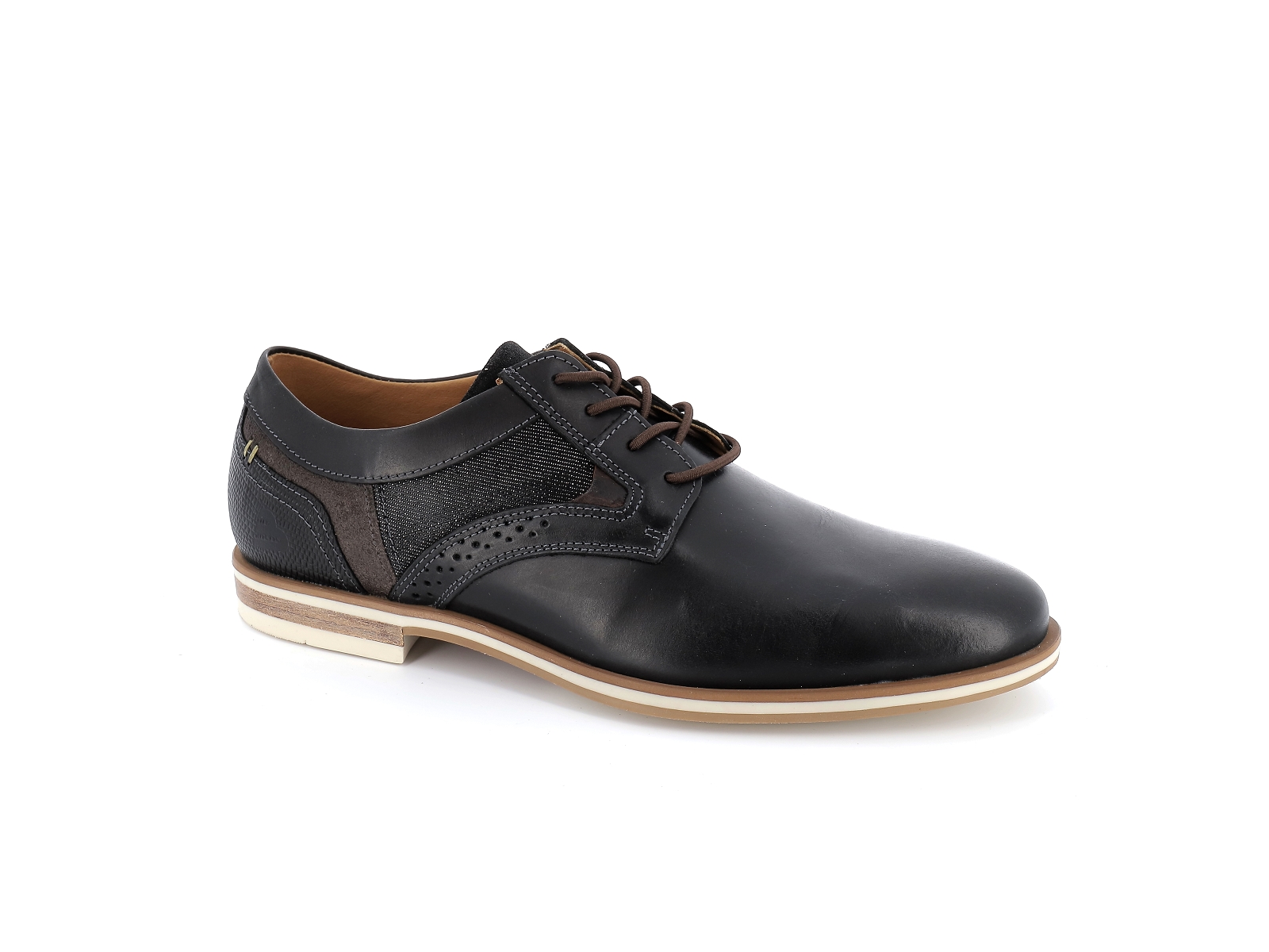 Bull boxer-434K20437A Cuir Noir