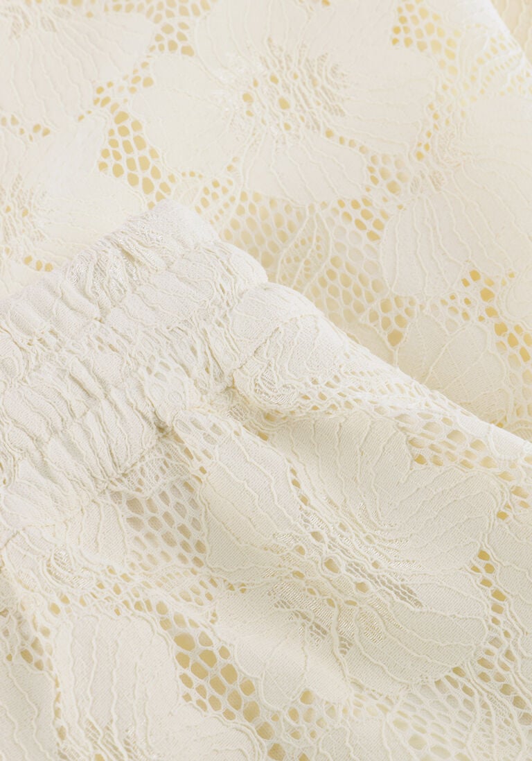 creme amaya amsterdam wijde broek jules