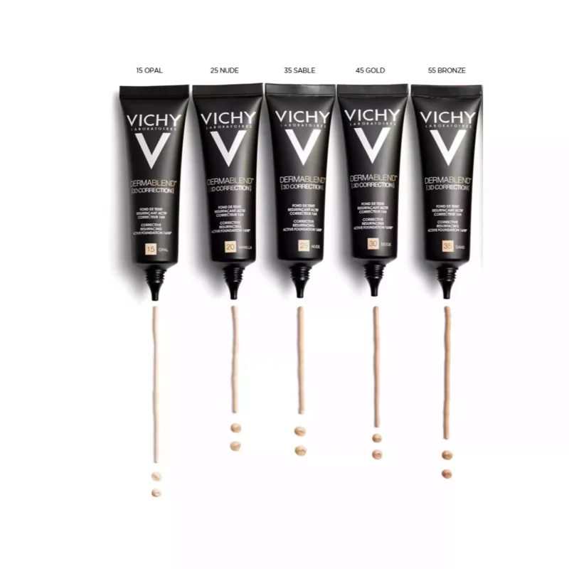 Dermablend 3D Correction Fond de teint resurfaçant - Teinte 35 SABLE -  Tube 30ml