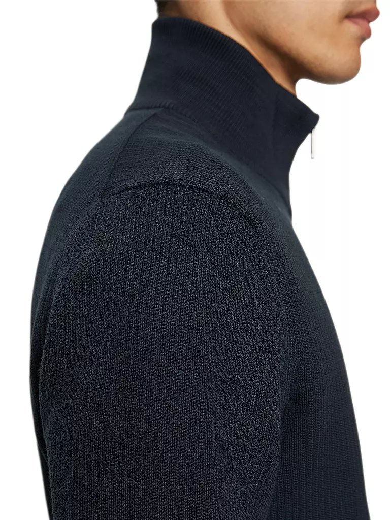 MARC O'POLO Strickjacke blau