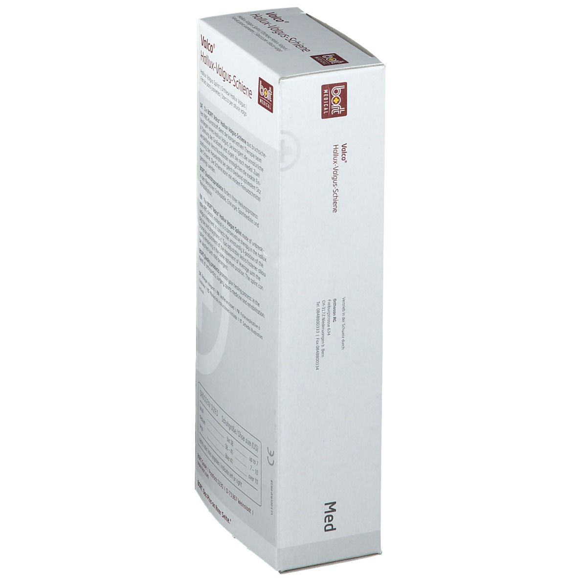 BORT Valco® Hallux-Valgus-Schiene links Gr. S