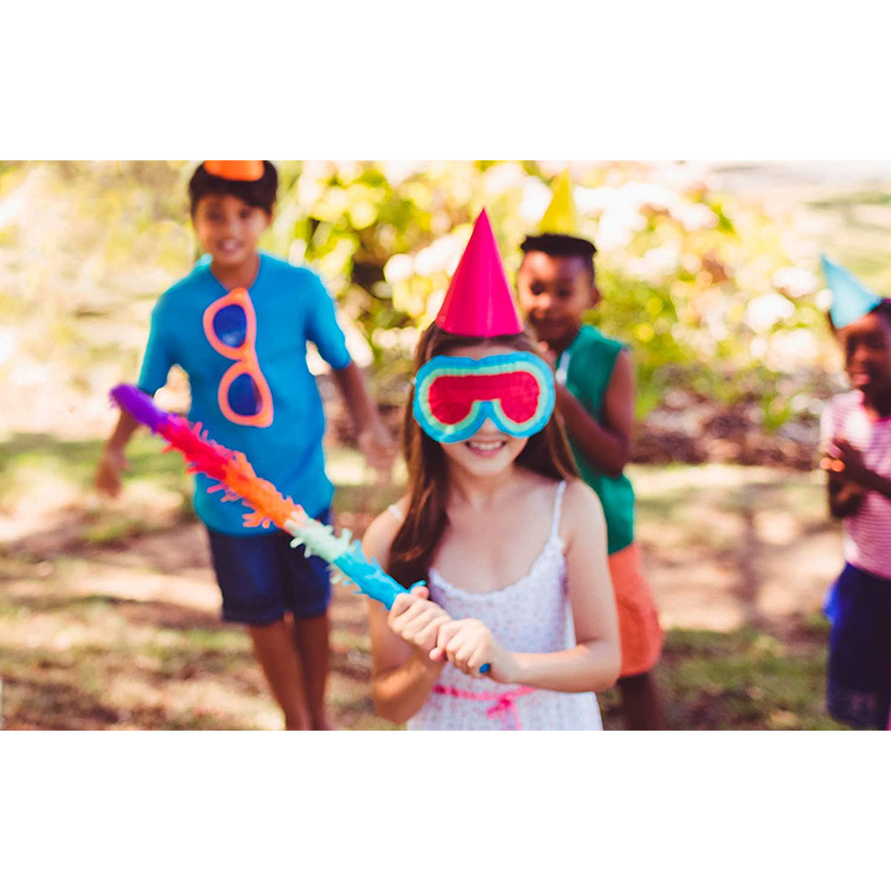 (Ø28cm) Befüllbare Papier Piñata Kinder Geburtstags Deko Party Spielzeug - Fussball