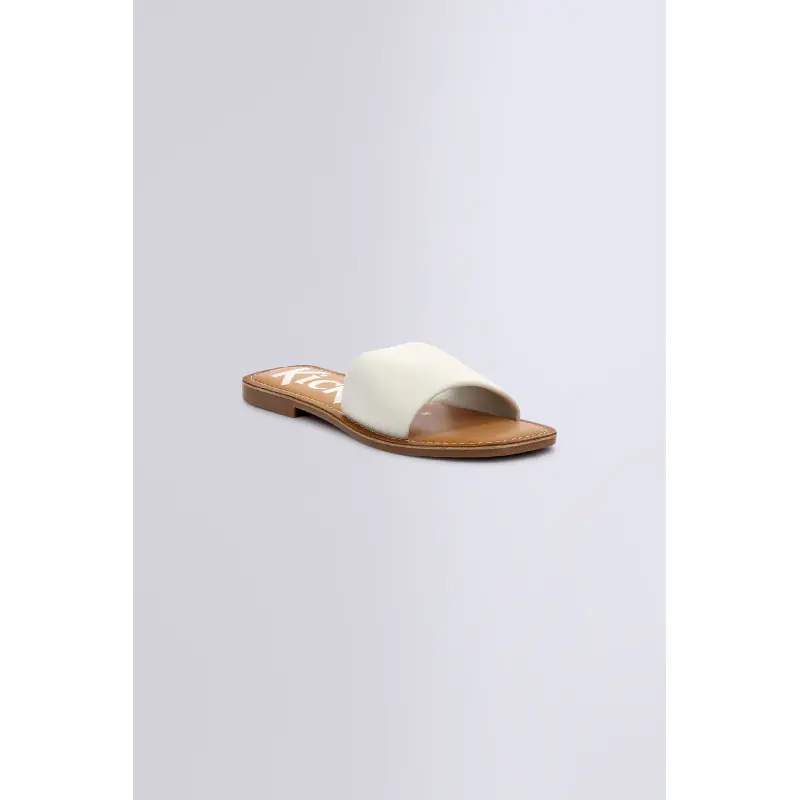 KICK GIPSI BLANC MULES Cuir Femme