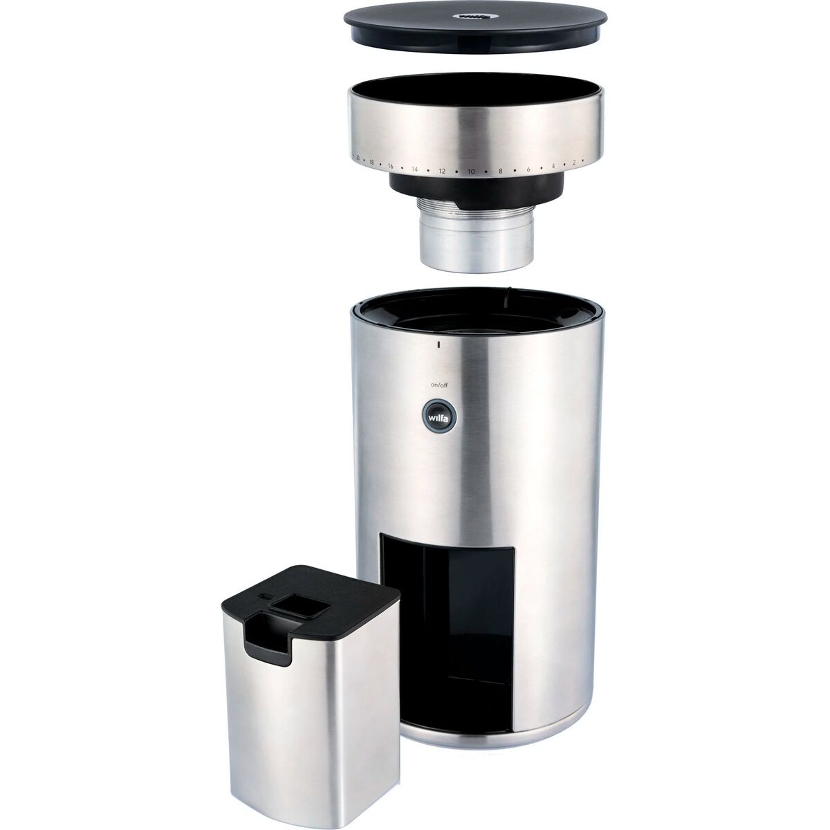 Kaffemaskin WSP-2A + kaffekvern WSFB-100S + kjøkkenvekt