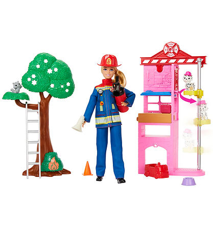 Barbie Puppe - 30 cm - Karriere vier Kämpfer-Spielset