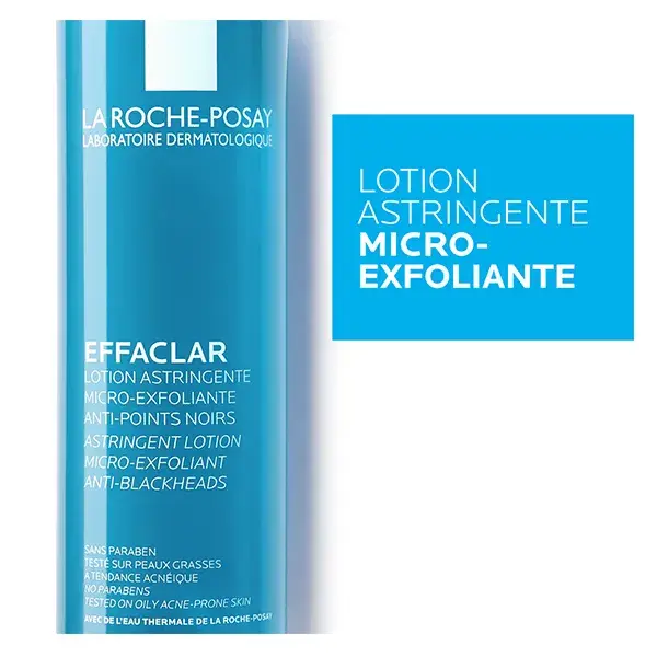 Loção adstringente anti-cravos La Roche-Posay Effaclar 200ml