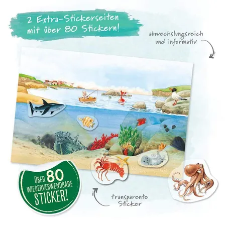 Trötsch Das Meer Geschichten Spiele Wissenswertes Stickerbuch