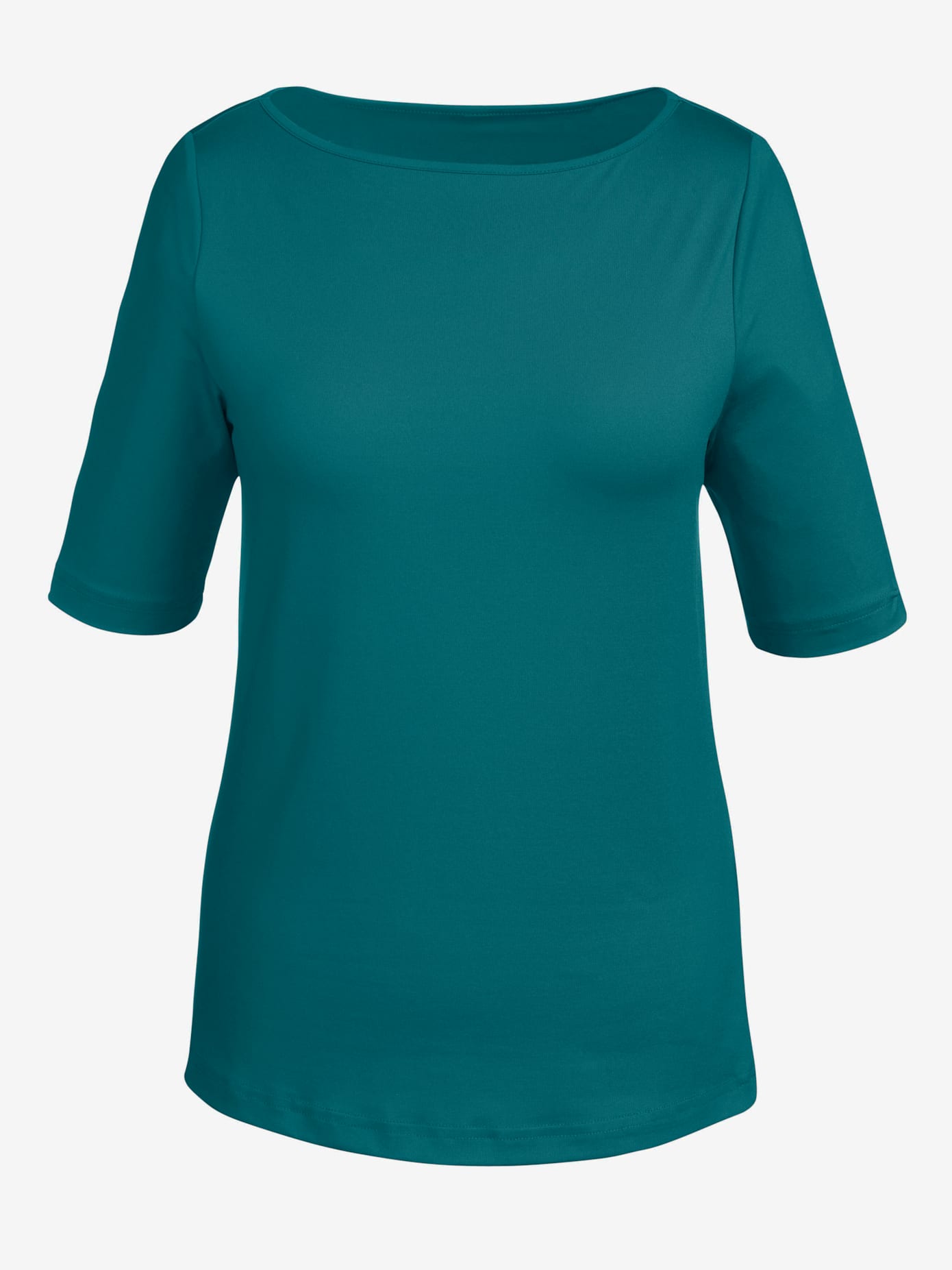 T-shirt encolure en u féminine