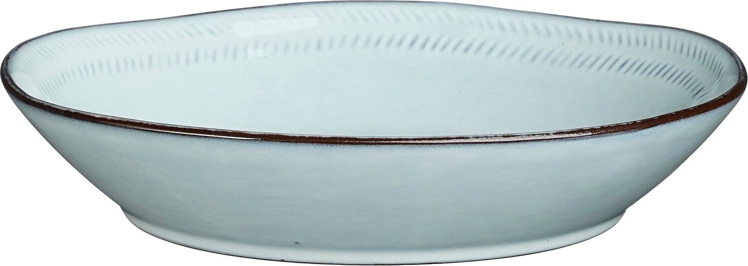 Mica Decorations schaal Racco grijs D 23 H 4,5 cm