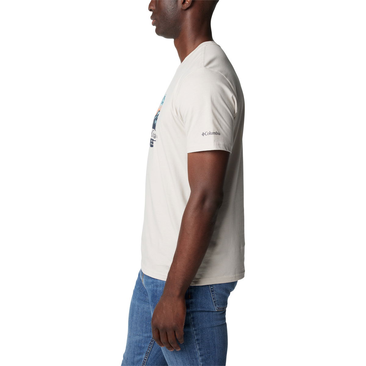 Columbia Path Lake Graphic T-shirt Herre