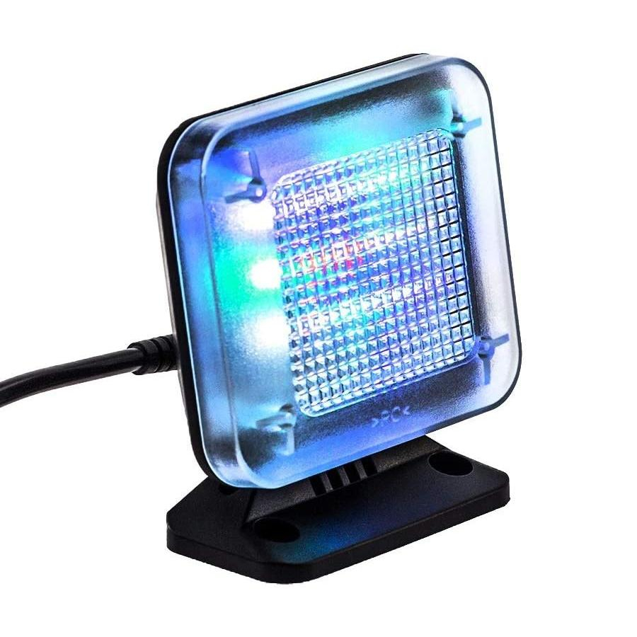 (3W) 12-LED's TV Simulator Fernseher Attrappe Einbruchschutz mit Timer Funktion