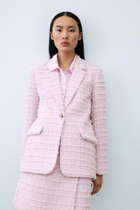 Vila roze dames blazer