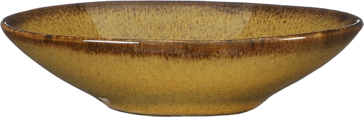 Mica Decorations schaal Tabo geel 14 x 9 x 4 cm