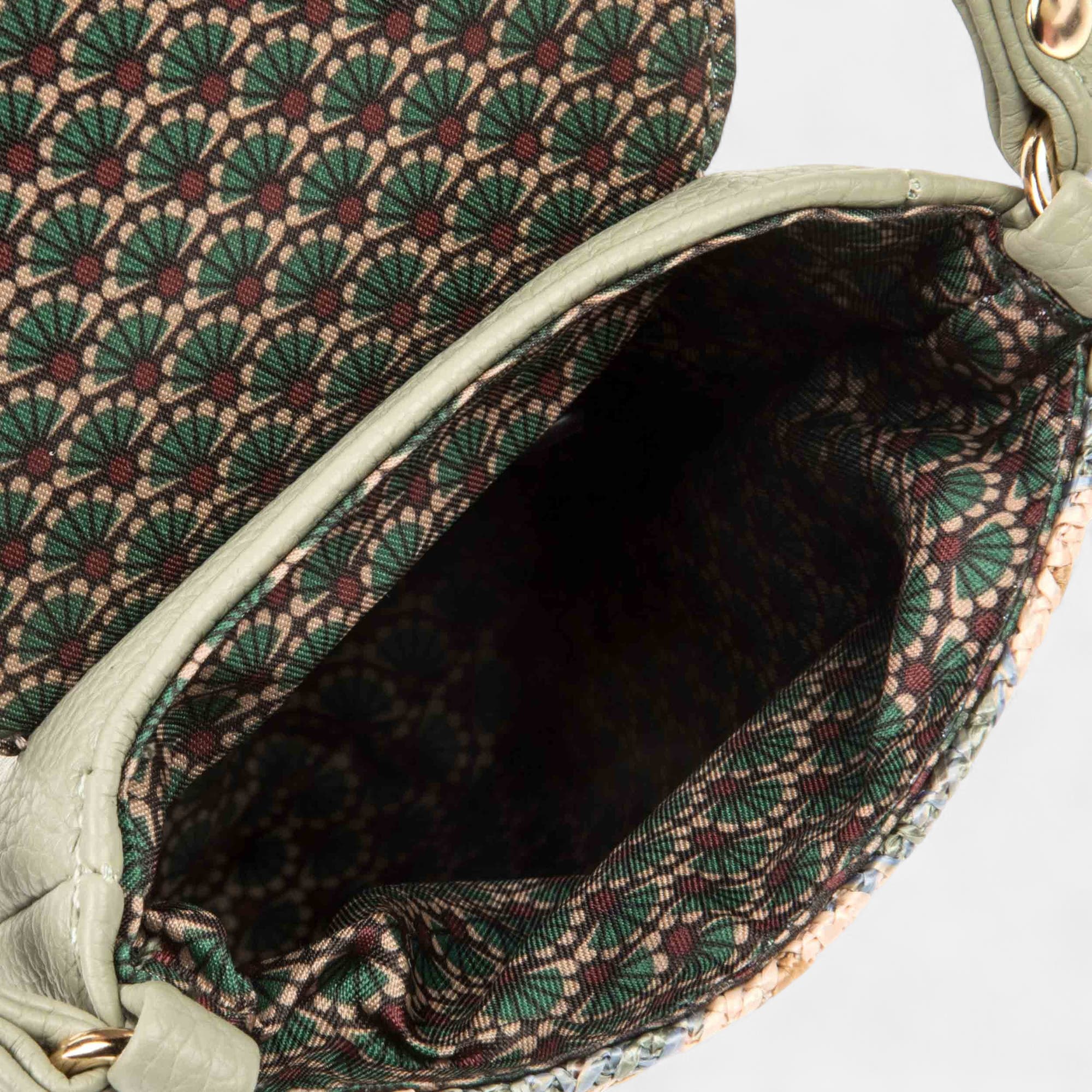 Pochette pour téléphone vert clair