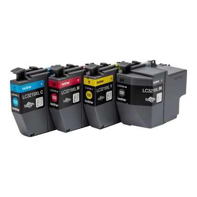 Brother LC3219XL - Pack de 4 - noir, cyan, magenta, jaune - cartouche d'encre originale