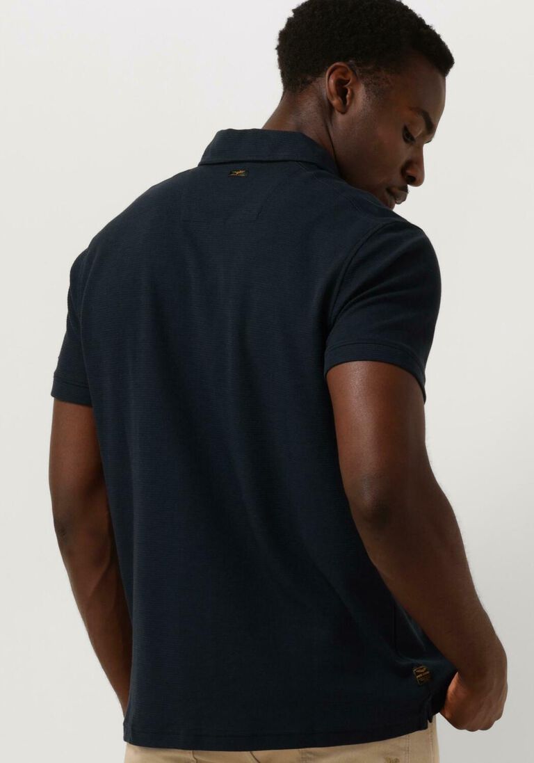 PME LEGEND blauwe pme legend polo short sleeve polo pique